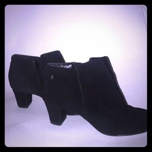 Black Suede Ankle Boots